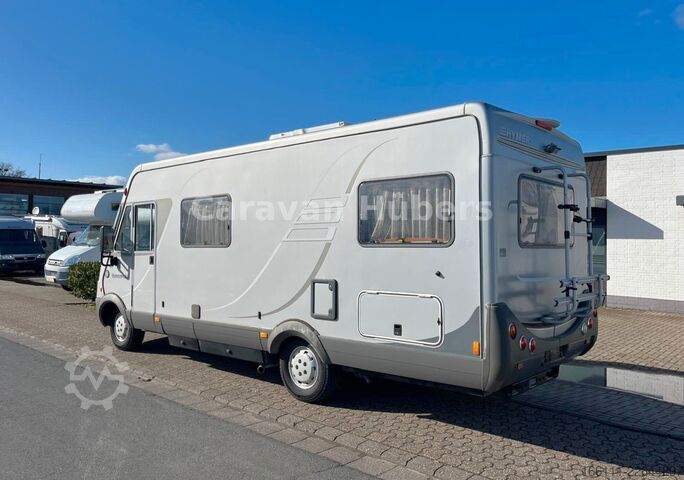 Camper integrado HYMER/ERIBA B 614 - Festbett- Klima -  - Solar -