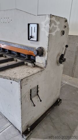 Hydraulische guillotineschaar knipbank LVD mv 31/3.5