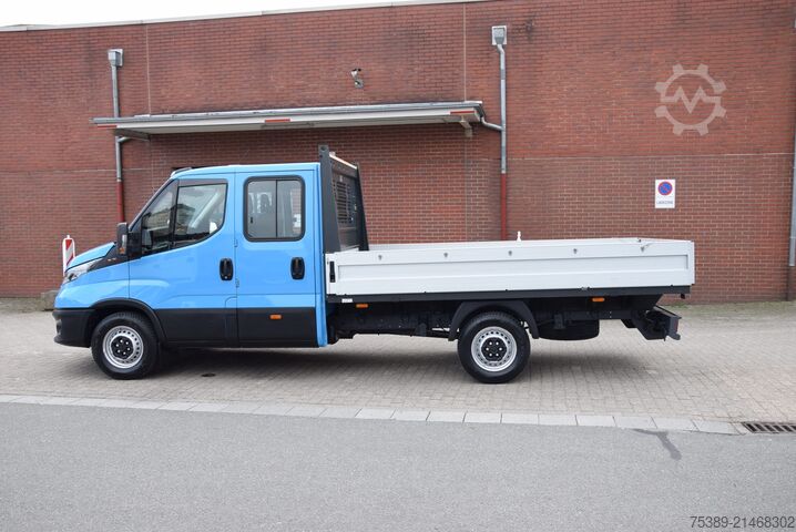 Fourgon pick-up Iveco Daily  35S18 DOKA 7-Sitzer Pritsche Maxi AHK 3,5T