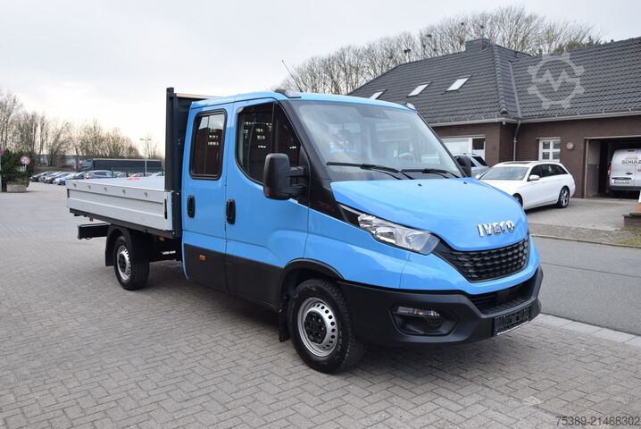 Fourgon pick-up Iveco Daily  35S18 DOKA 7-Sitzer Pritsche Maxi AHK 3,5T