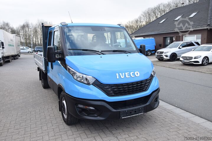 Fourgon pick-up Iveco Daily  35S18 DOKA 7-Sitzer Pritsche Maxi AHK 3,5T