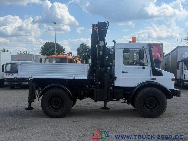 LKW mit Pritsche (offen) Unimog U1450 Atlas 105.1 Fernbedieung 5t. Traglast 1.Hd