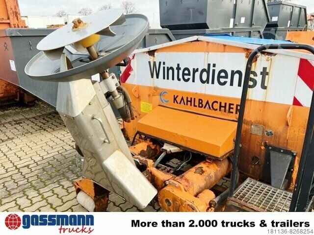 Abrollcontainer  STA 4000 LTC, Salzstreuer ca.4m³, Abrollaufnahme!