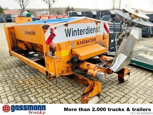 Abrollcontainer  STA 4000 LTC, Salzstreuer ca.4m³, Abrollaufnahme!