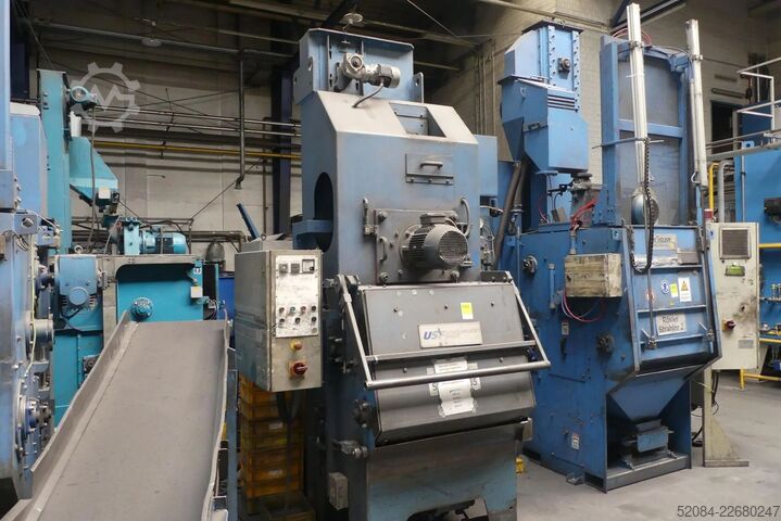 USF Wheelabrator T83 pásová tryskací zařízení USF Wheelabrator T83