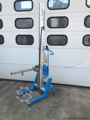Elektrische laadlift – meeloopstapelaar, palletstapelaar met dissel; voor ergonomische handling van  EXPRESSO Lift & Drive 175 (lift2move)