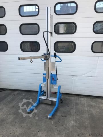 Electric loading lift – pedestrian stacker, pallet truck; for ergonomic handling of small loads, ped EXPRESSO Lift & Drive 175 (lift2move)
