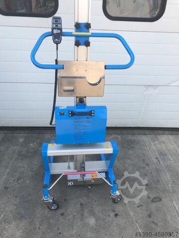Electric loading lift – pedestrian stacker, pallet truck; for ergonomic handling of small loads, ped EXPRESSO Lift & Drive 175 (lift2move)