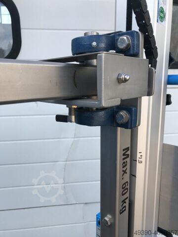 Electric loading lift – pedestrian stacker, pallet truck; for ergonomic handling of small loads, ped EXPRESSO Lift & Drive 175 (lift2move)