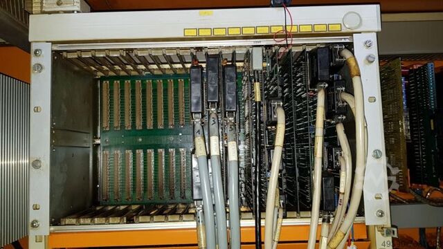 CNC vezérlés, numerikus vezérlés, GILDEMEISTER GDM 42/2A esztergagépből, Eltropilot vezérlőegység es GILDEMEISTER Eltropilot EP20 GD-2A
