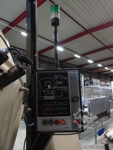 Sistema de transporte posimat unscrambler