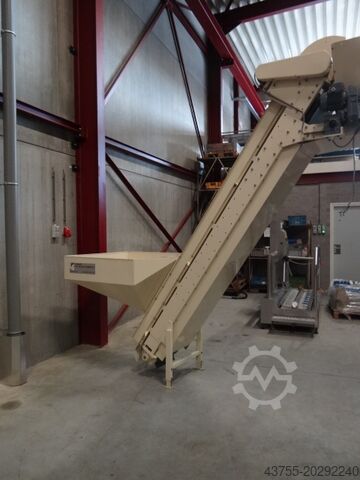 Sistema de transporte posimat unscrambler