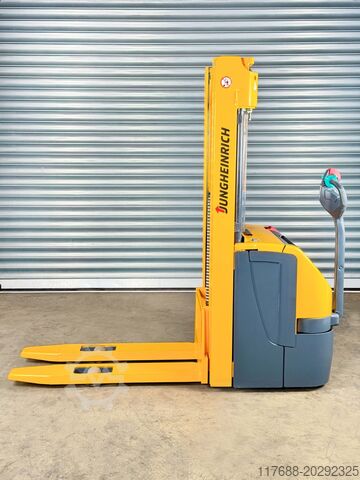 Yüksek kaldırma kamyonu yaya Jungheinrich EJC 216 - Service Neu - 4.242Std. - Batterie 80%