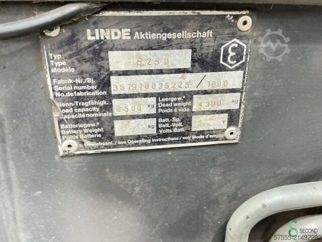 Gaffeltruck Linde H25D