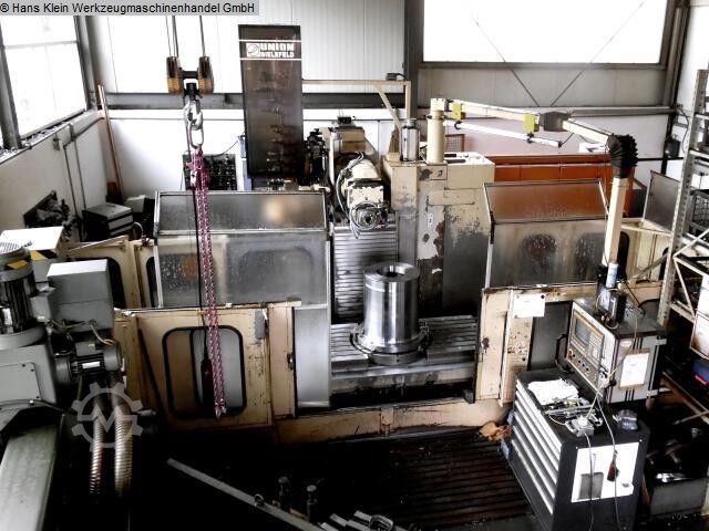 Fräsmaskin med bädd - Universal UNION-Bielefeld BF 650 U-II