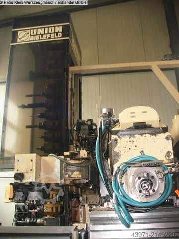 Fräsmaskin med bädd - Universal UNION-Bielefeld BF 650 U-II