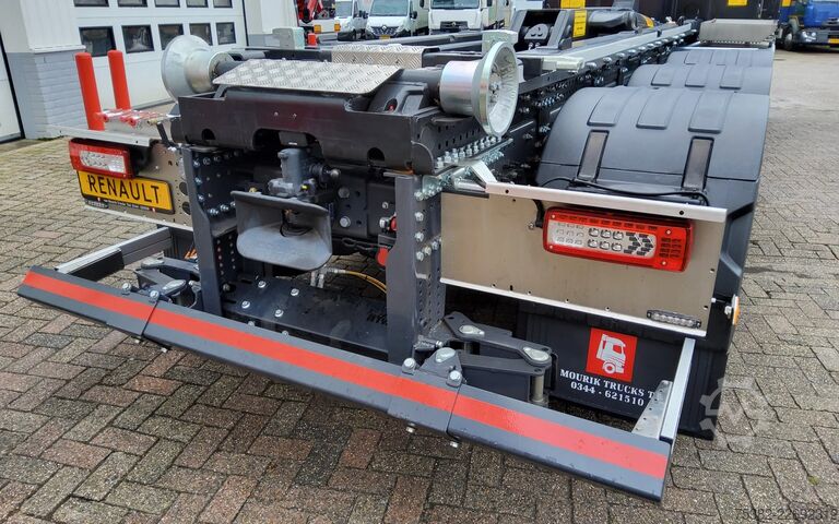 Sistema a braccio con gancio Renault C520 P8x4-4 TRIDEM ROAD 13 LITER + HIAB Z-KRAAN...