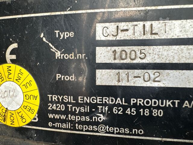 Empilhadeira de 4 rodas Jungheinrich DFG45/Positioner+sideshift/Air condition