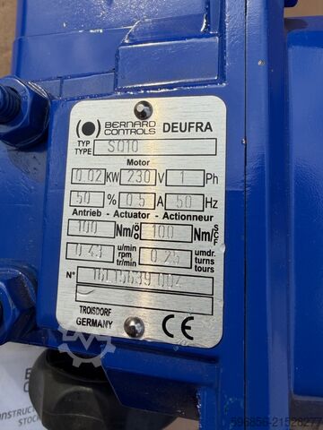 Bernard Controls DEUFRA type SQ10 Bernard Controls DEUFRA typ SQ10 Bernard Controls DEUFRA typ SQ10