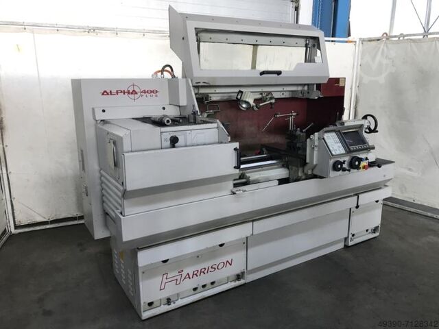 CNC cyklusstyret drejebænk, drejebænk, automatdrejebænk, cyklusstyret drejebænk HARRISON Alpha 400 Plus