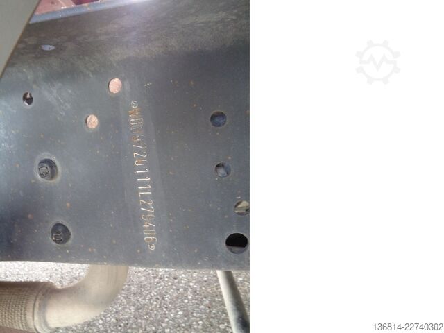 Damperli panelvan MERCEDES-BENZ Atego 816 K Blatt EU4 Meiller Kipper