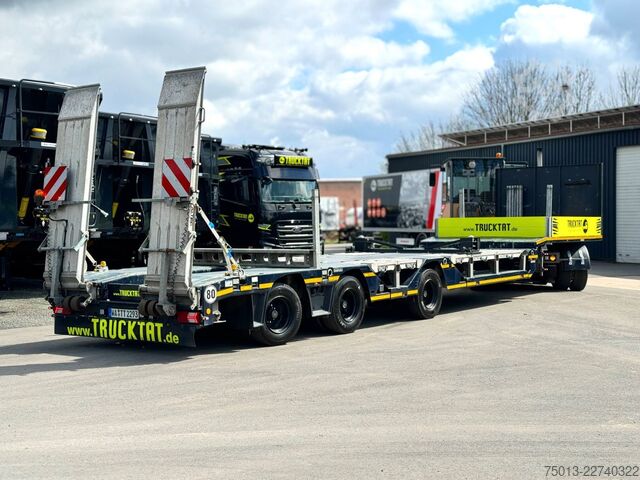 Dieplader oplegger GOLDHOFER Tele, Radmulden, Baggerstielmulde, MIETEN?