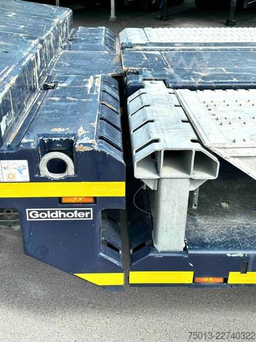Dieplader oplegger GOLDHOFER Tele, Radmulden, Baggerstielmulde, MIETEN?