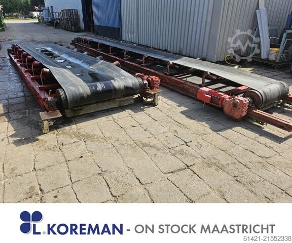 Bandtransporteur Kleemann Kleemann. 2 pieces on Stock: *1x A-A Belt Conveyor Kleemann