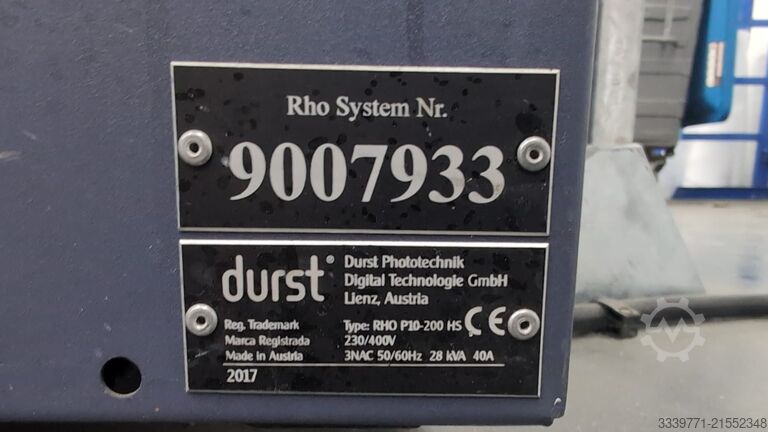 Digital print machine Durst Durst P10 200 HS