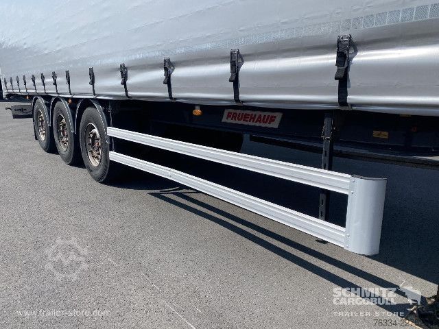 Open oplegger met zeil Fruehauf Semitrailer Curtainsider Standard