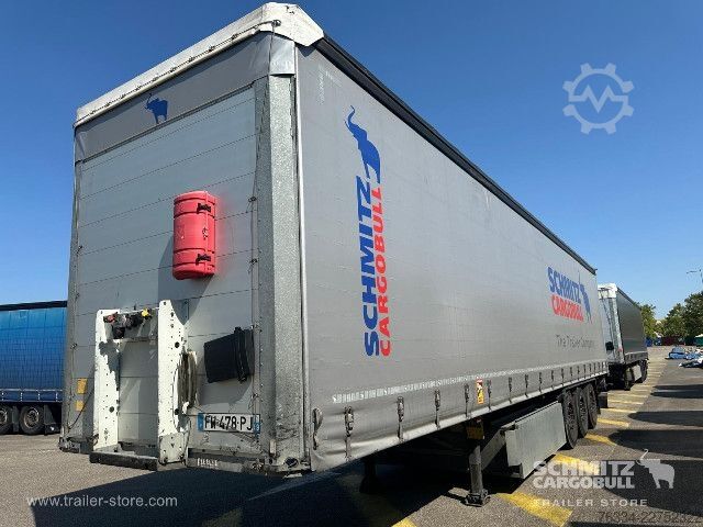 Open oplegger met zeil Schmitz Cargobull Semitrailer Curtainsider Standard