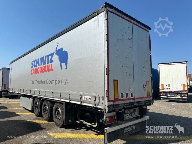 Open oplegger met zeil Schmitz Cargobull Semitrailer Curtainsider Standard
