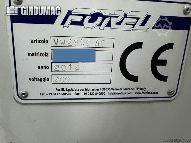 Macchina utensile FOREL VW2800AO