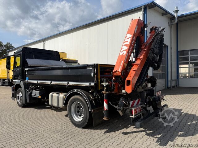 Ανατρεπόμενο φορτηγό MERCEDES-BENZ MB 1833 LK Atlas Kran 126.3E Funk 2xAHK