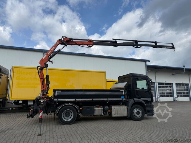 Ανατρεπόμενο φορτηγό MERCEDES-BENZ MB 1833 LK Atlas Kran 126.3E Funk 2xAHK