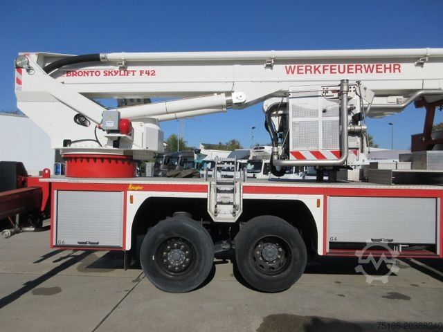Hoogwerker vrachtwagen MERCEDES-BENZ ACTROS 2640 L ZIEGLER*BRONTO SKYLIFT 42 M*LÖSCH