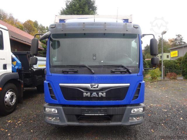 Ponyvával szerelt furgon MAN 7.190 TGL 1.Hand Pritsche Plane 7,10m