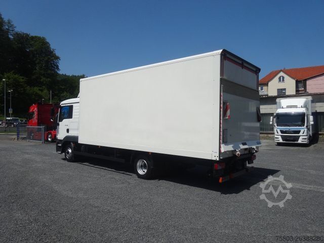 Dobozos furgon MAN 8.180 TGL Großes Haus Koffer 6,10m Klima Bett