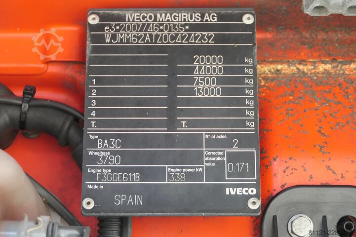 Standard-SZM Iveco S-WAY 460 | Retarder | Full Air | 751321Km | 20...