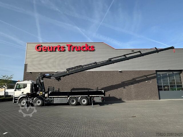 Vrachtwagen met kraan MAN TGS 35.510 8X4H BL BAKWAGEN +HMF 7020 K7 KRAAN/...