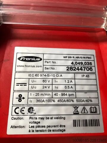 Lasapparaat Fronius Tps 600i