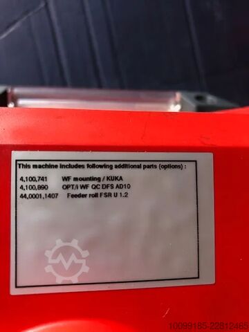 Lasapparaat Fronius Tps 600i