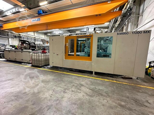 Vstřikovací stroj KraussMaffei KM 950-17200 MX