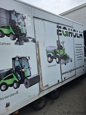 Car carrier trailer FGS Niederrahmenchasis/absenkbarer Lkw mit K