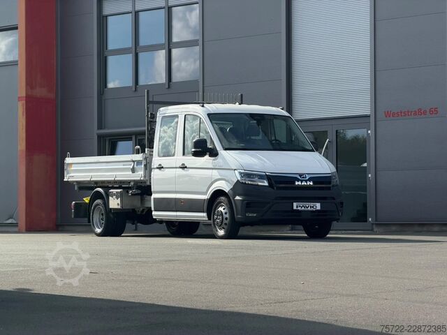 Volquete de 3 lados MAN TGE 6.160 4x2 SB DOKA Meiller Trigenius Kipper