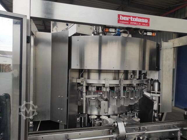 Monoblocco per spumanti con 28 valvole di riempimento Bertolaso ELETTRA 1400/23 Füller Rinser Naturkoker