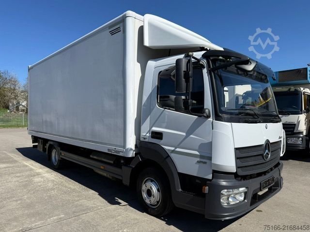 Furgon skrzyniowy MERCEDES-BENZ ATEGO 816 L Koffer 6,10 m LBW 1 T* KLIMA+3-Sitze