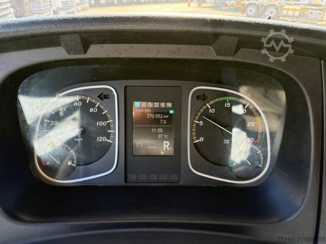 Furgon skrzyniowy MERCEDES-BENZ ATEGO 816 L Koffer 6,10 m LBW 1 T* KLIMA+3-Sitze