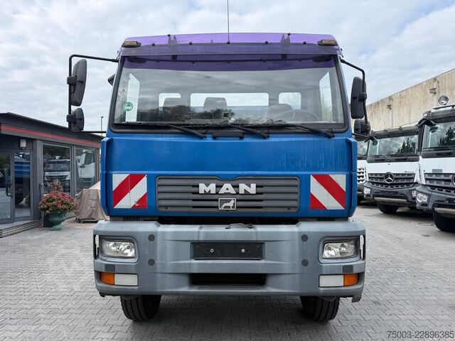 Τρίπλευρο ανατρεπόμενο φορτηγό MAN LE 18.250 4X4 BB Meiller