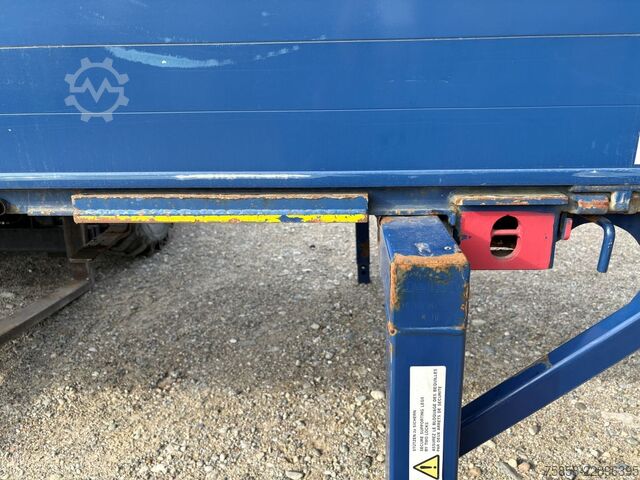 Caisse mobile ouverte Krone BDF Baustoffbrücke 7,45 Rahmen 150mm